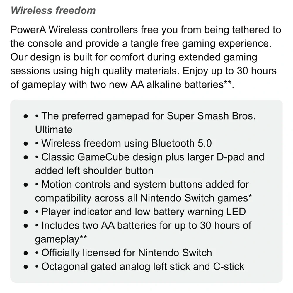 Nintendo switch